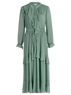 Vera Mont Damen Cocktailkleid in schilf
