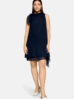 Vera Mont Damen Cocktailkleid in marine blau