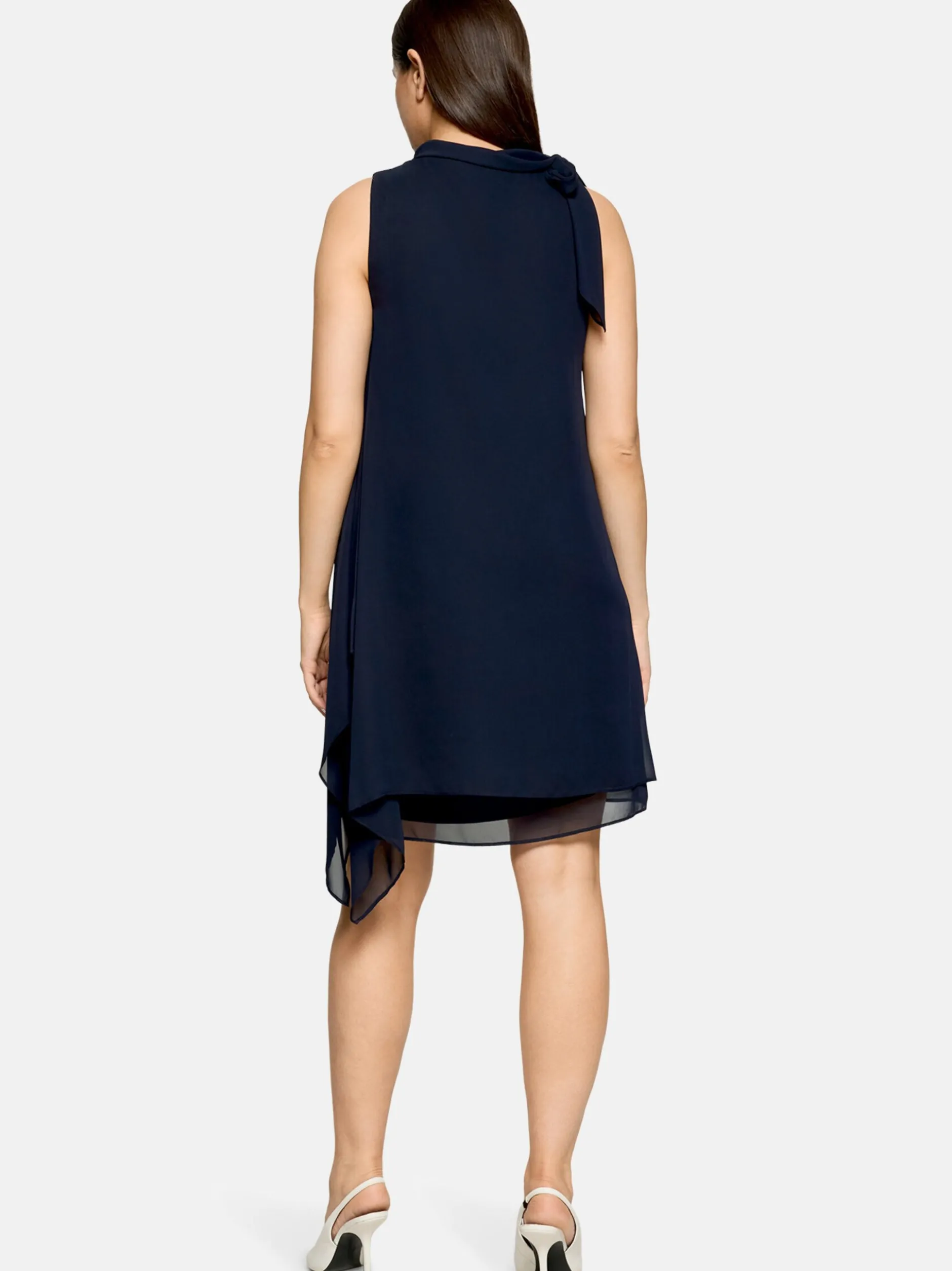 Vera Mont Damen Cocktailkleid in marine blau
