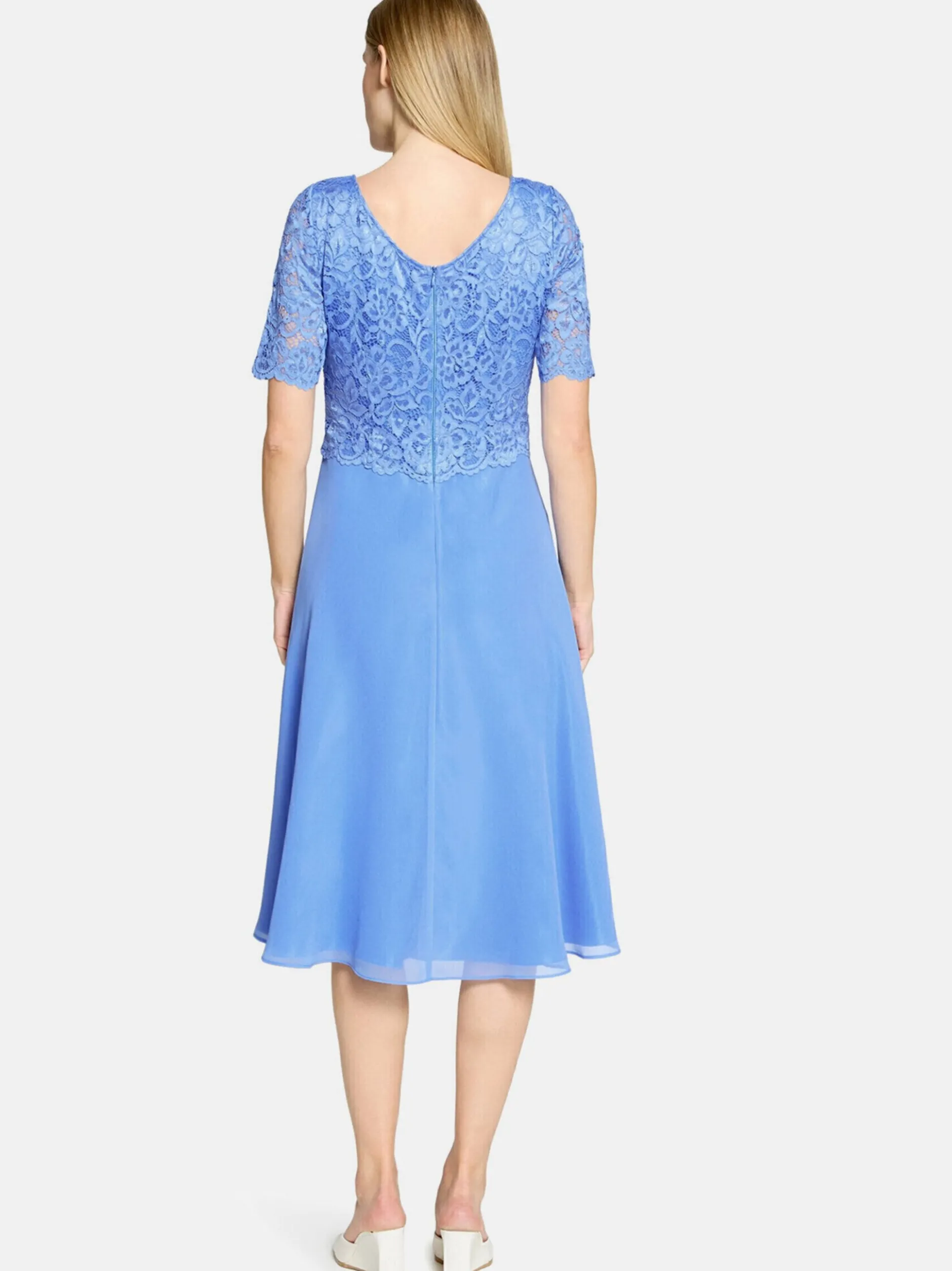 Vera Mont Damen Cocktailkleid in hellblau blau