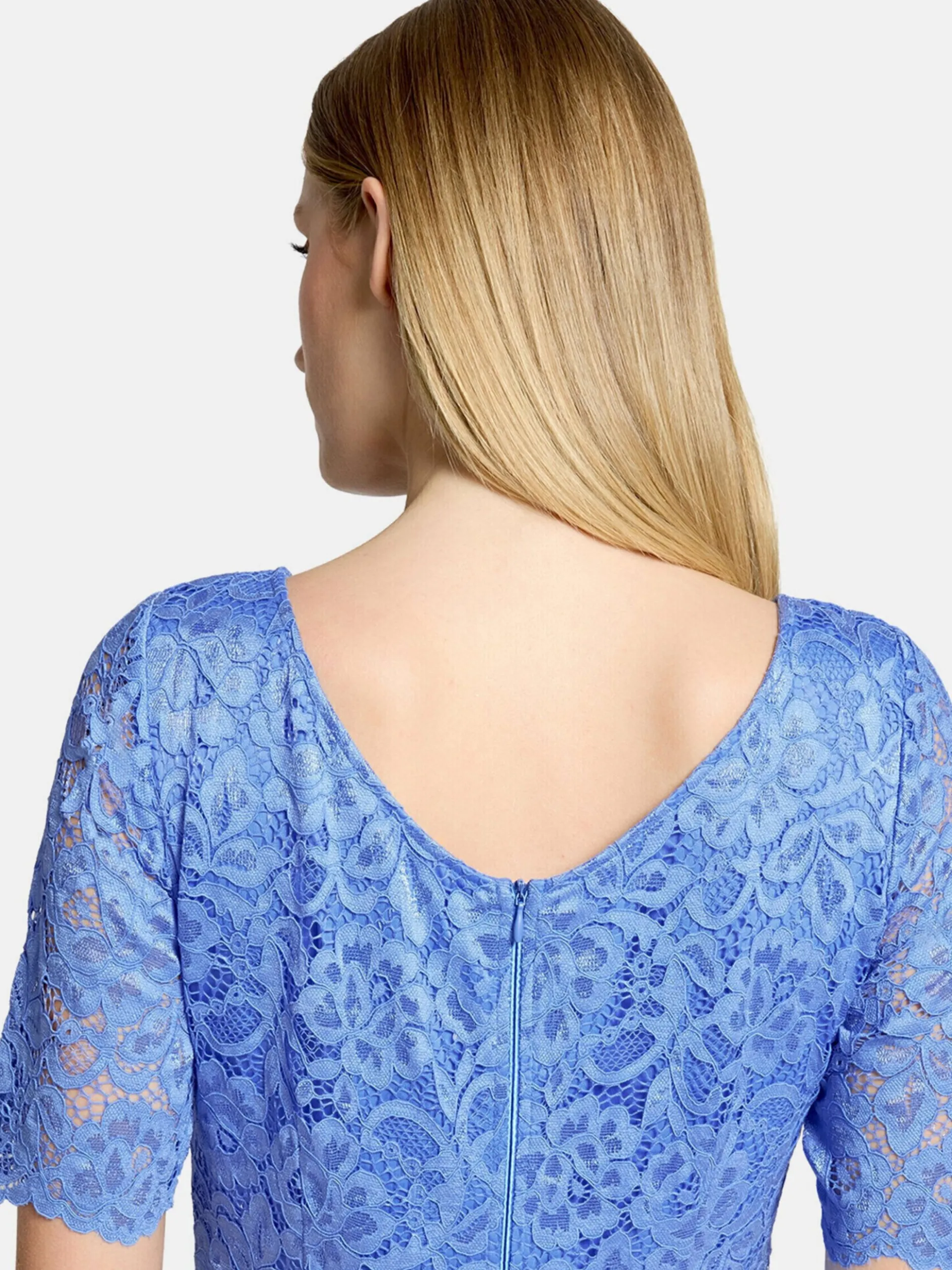 Vera Mont Damen Cocktailkleid in hellblau blau