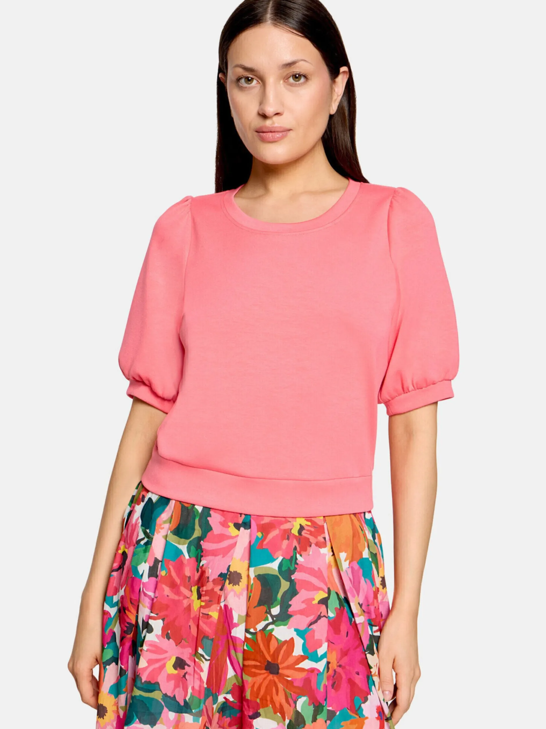 Vera Mont Damen Halbarm-Shirt in koralle