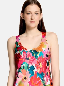 Vera Mont Damen Kleid in pink mehrfarbig