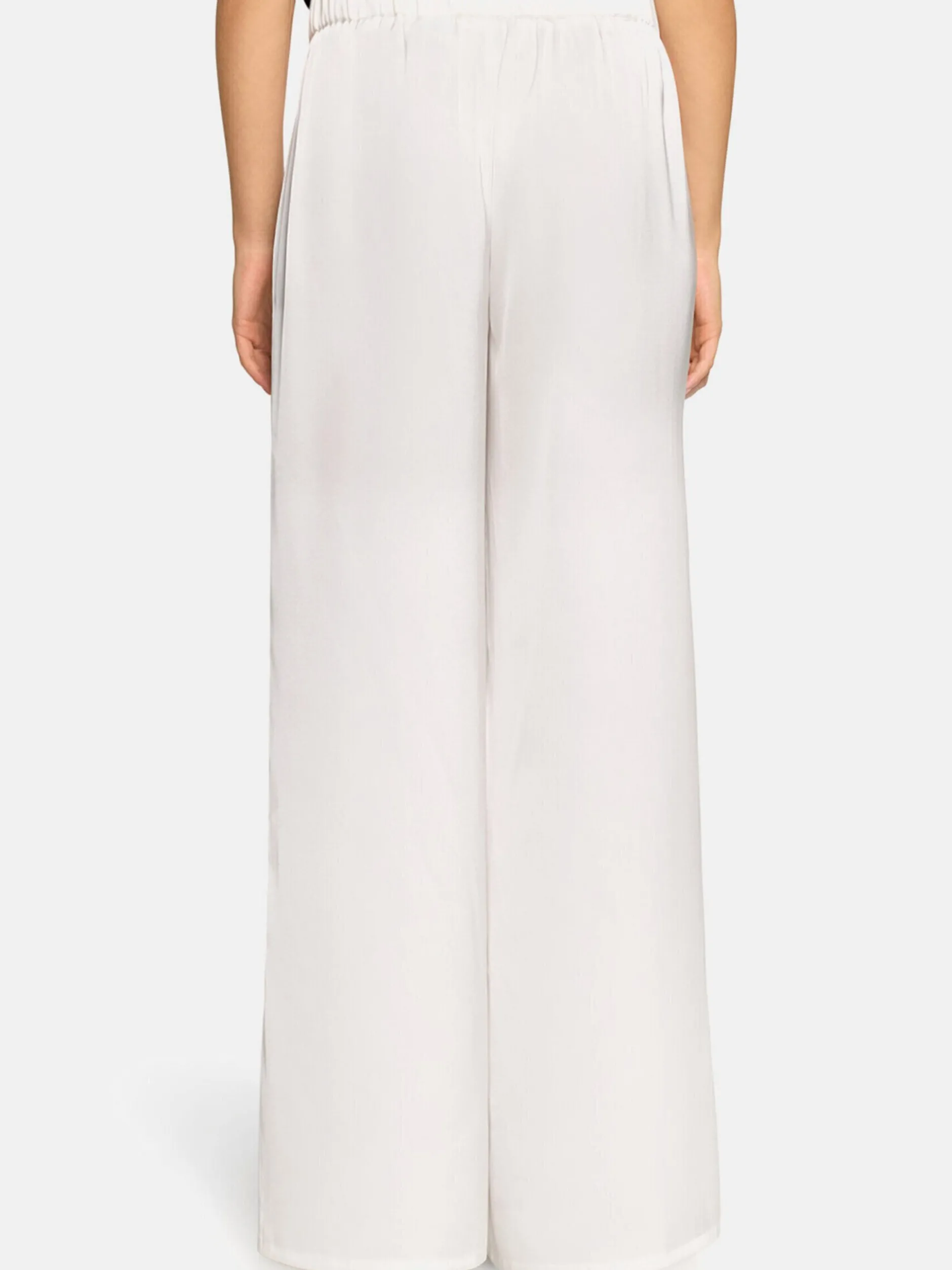 Vera Mont Damen Modern fit Hose in weiß