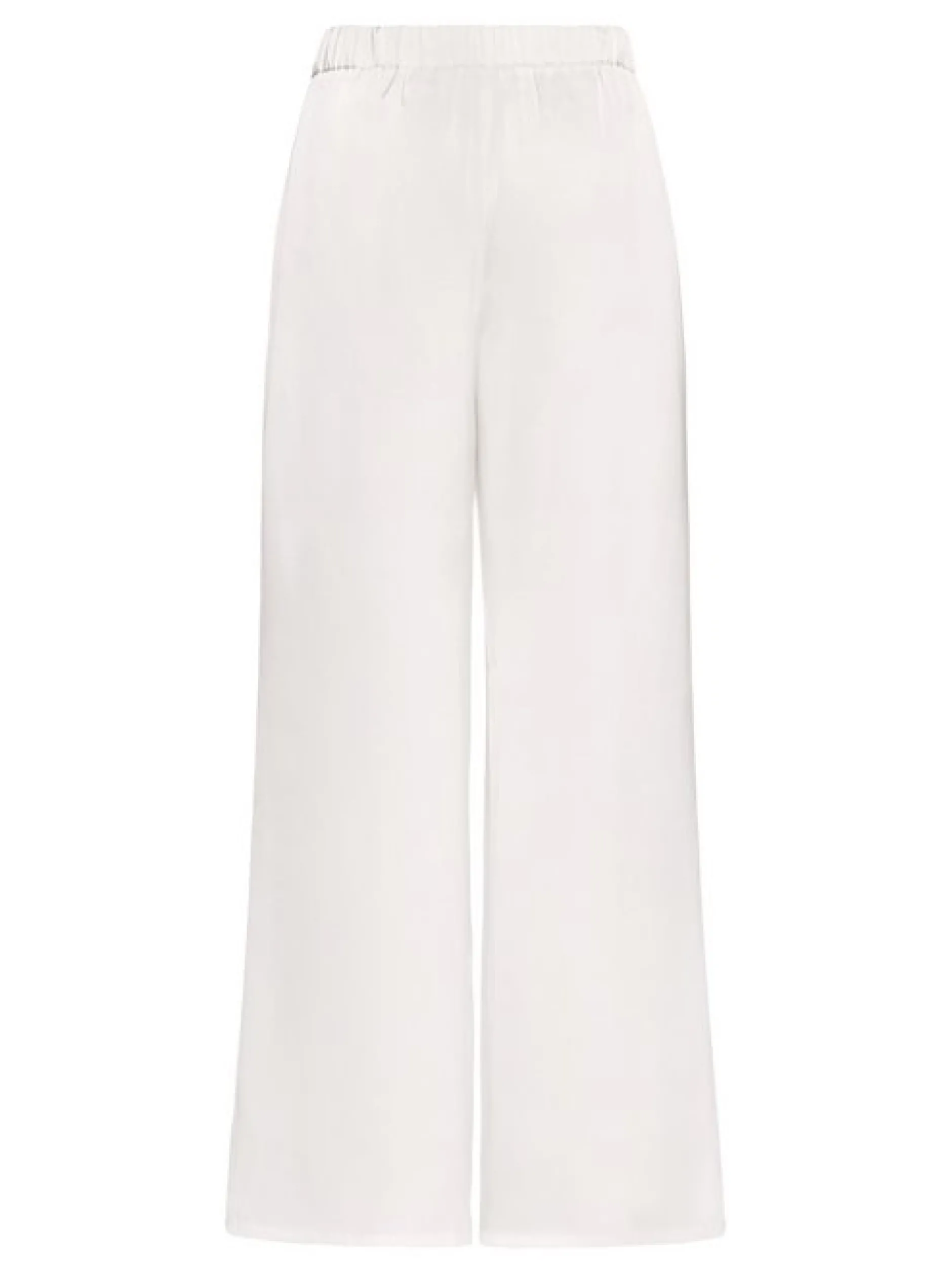 Vera Mont Damen Modern fit Hose in weiß