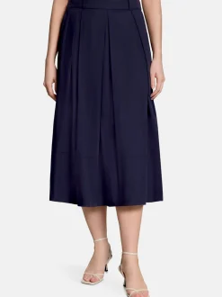 Vera Mont Damen Rock in marine blau