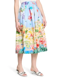 Vera Mont Damen Sportrock in hellblau