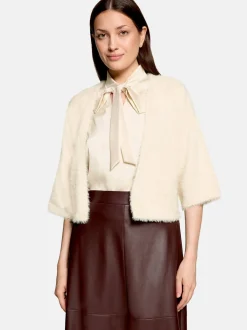 Vera Mont Damen Strick-Cardigan in vanille