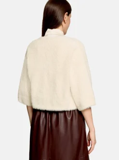 Vera Mont Damen Strick-Cardigan in vanille