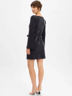 Vila Damen Cocktailkleid - VIEleinas in schwarz