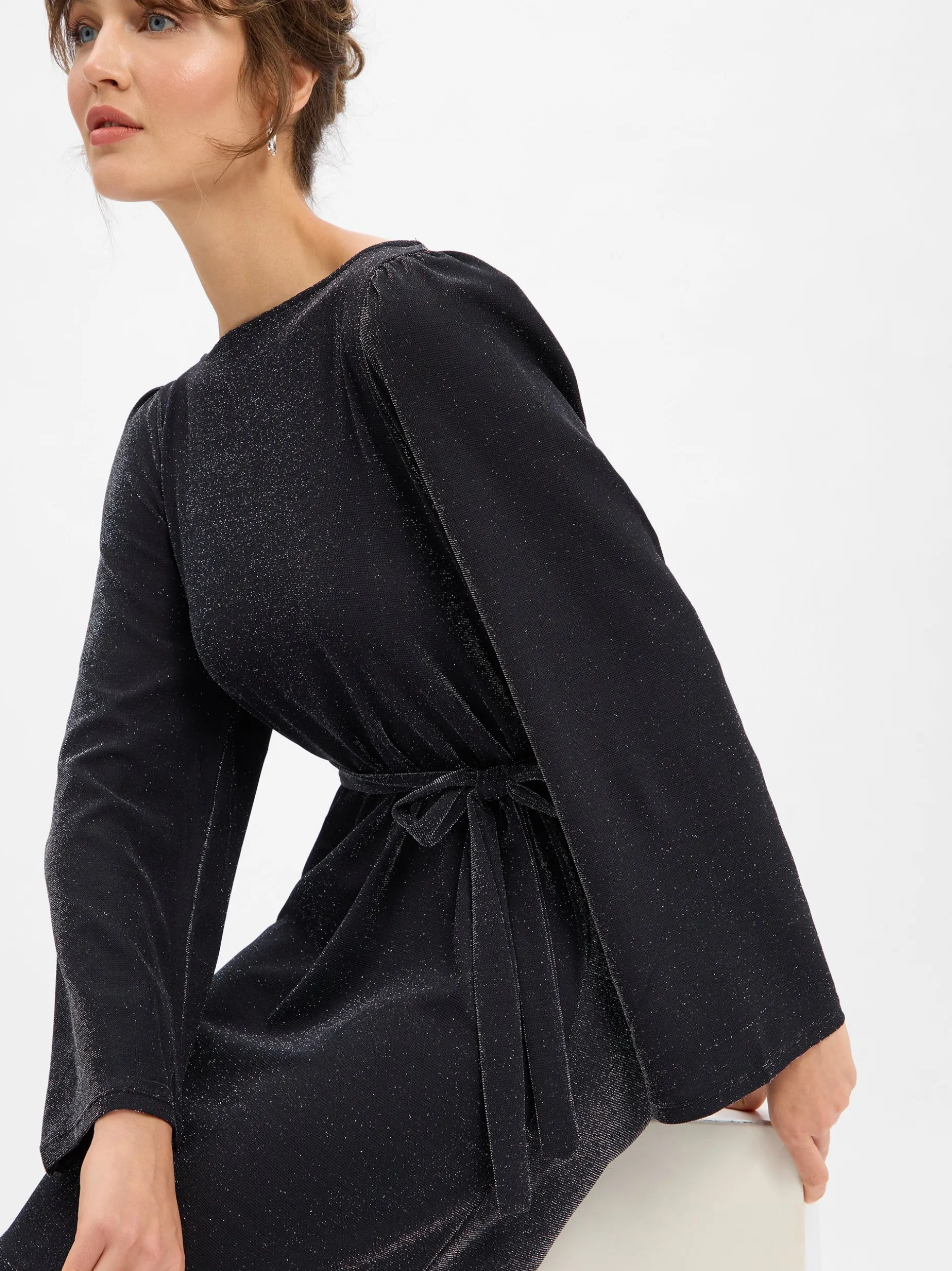 Vila Damen Cocktailkleid - VIEleinas in schwarz