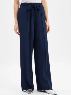 Vila Damen Stoffhose - Clara in indigo - Länge: lang