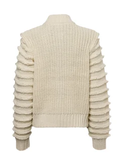 Vila Damen Strickjacke - Vielada in sand