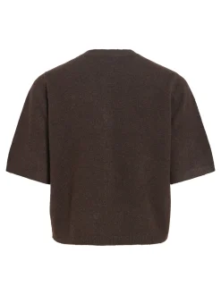 Vila Damen Strickjacke - VILiga in schoko