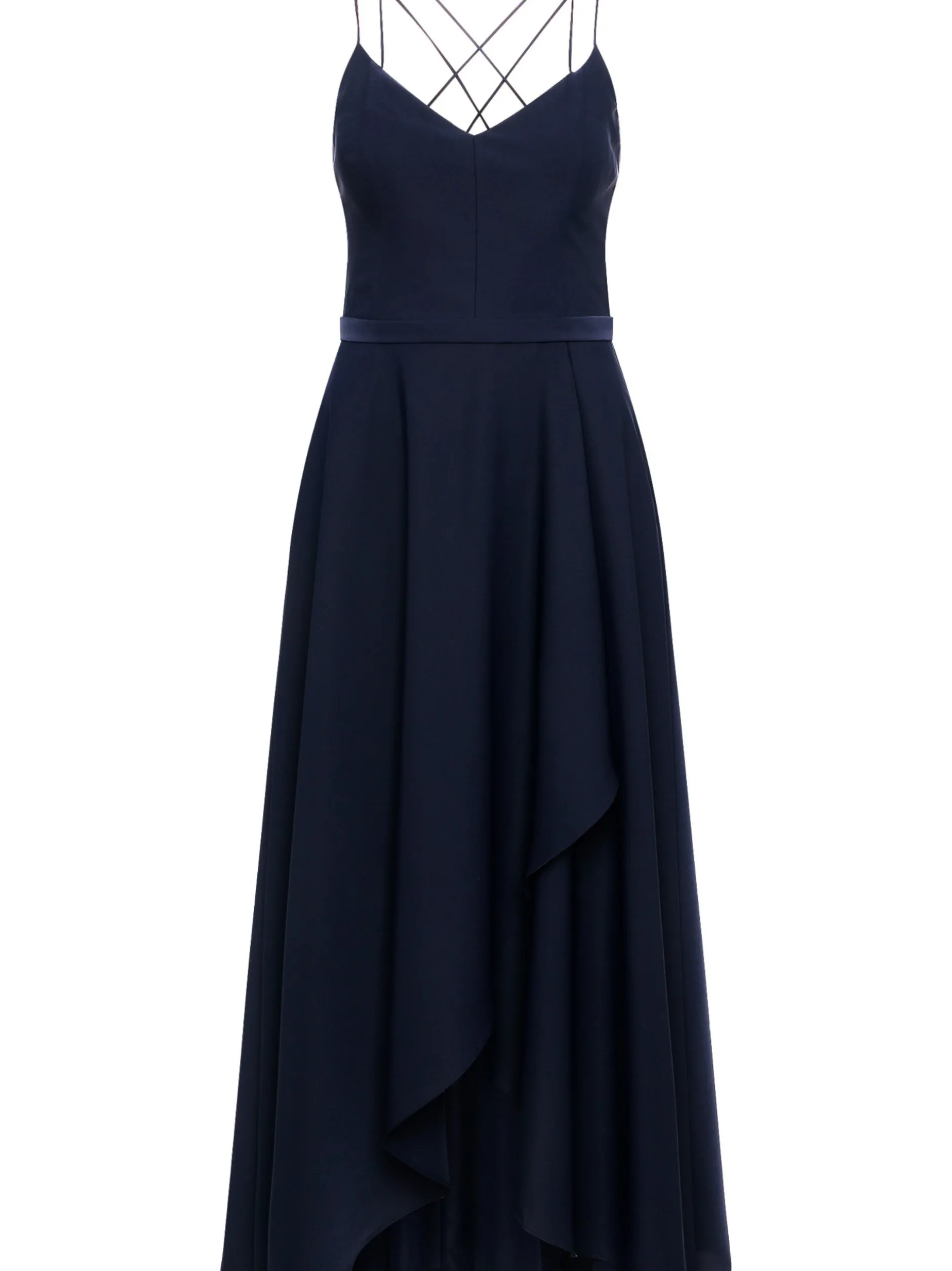 VM Damen Abendkleid in marine - Ausschnitt: V-Ausschnitt