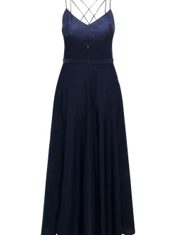 VM Damen Abendkleid in marine - Ausschnitt: V-Ausschnitt