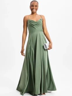 VM Damen Abendkleid in schilf - Ärmel: ohne Arm