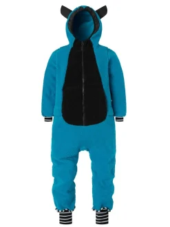 WeeDo Kinder Unisex Fleeceanzug in blau