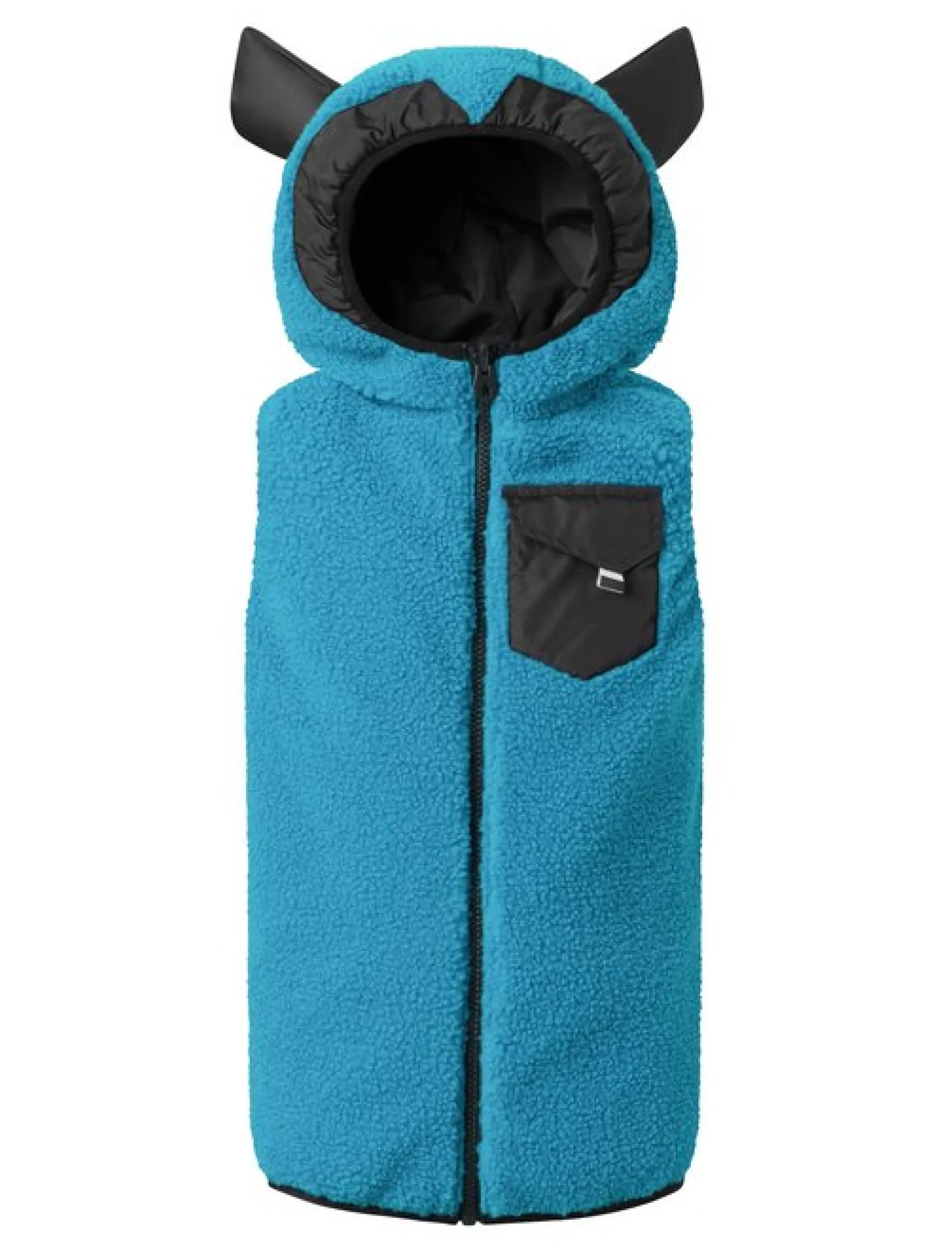 WeeDo Kinder Unisex Fleeceweste in blau
