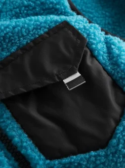 WeeDo Kinder Unisex Fleeceweste in blau