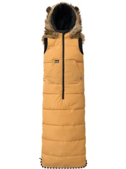WeeDo Kinder Unisex Schlafsackweste in braun