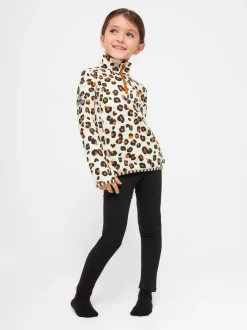 WeeDo Mädchen Langarmshirt in braun - Ärmel: langarm