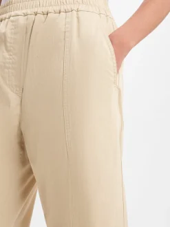 Weekend Max Mara Damen Stoffhose - Milva in sand