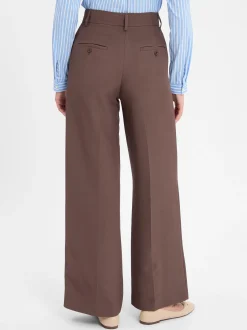 Weekend Max Mara Damen Stoffhose - Ballo in schoko