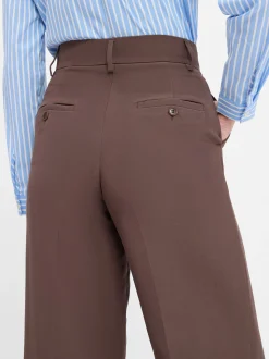 Weekend Max Mara Damen Stoffhose - Ballo in schoko
