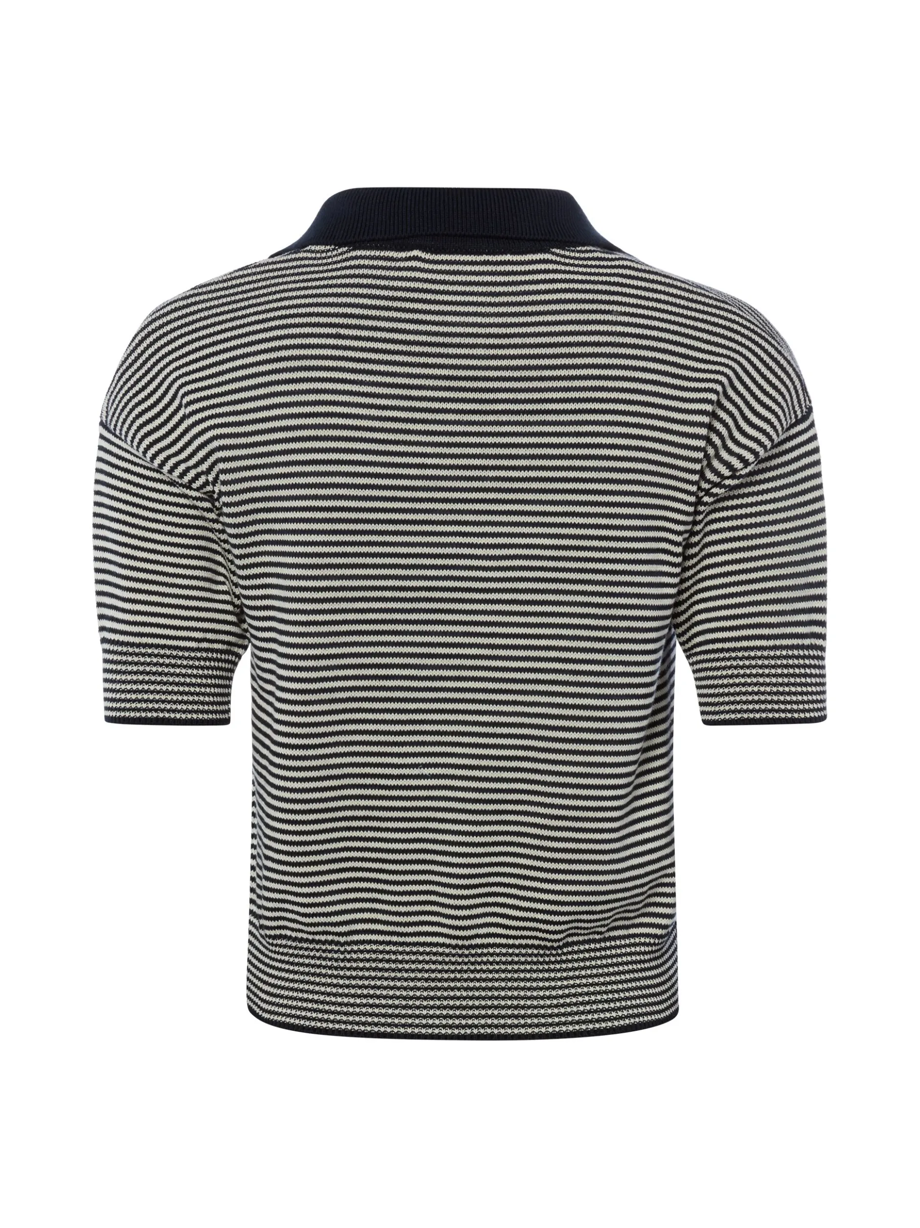 Weekend Max Mara Damen Strickshirt in marine weiß