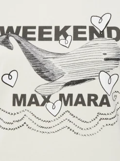 Weekend Max Mara Damen T-Shirt - Guglia in ecru