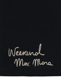 Weekend Max Mara Damen T-Shirt in schwarz beige