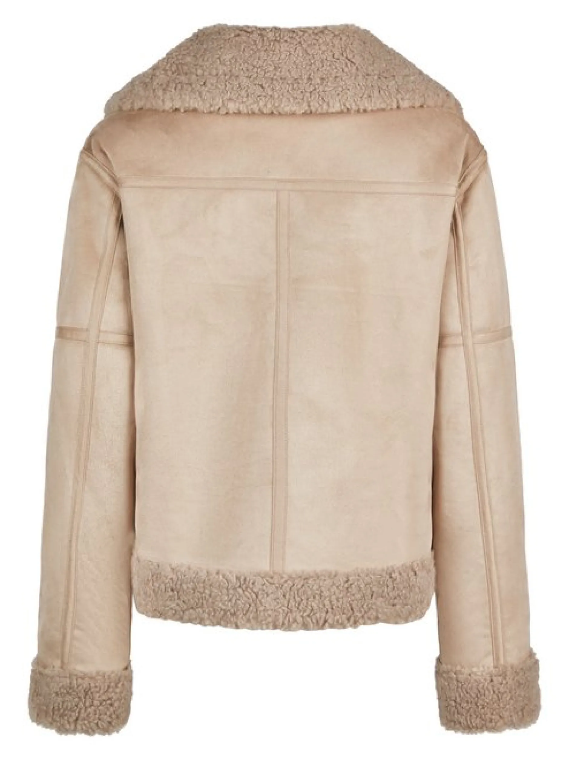 White Label Damen Bikerjacke in taupe