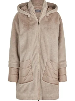 White Label Damen Longjacke in taupe