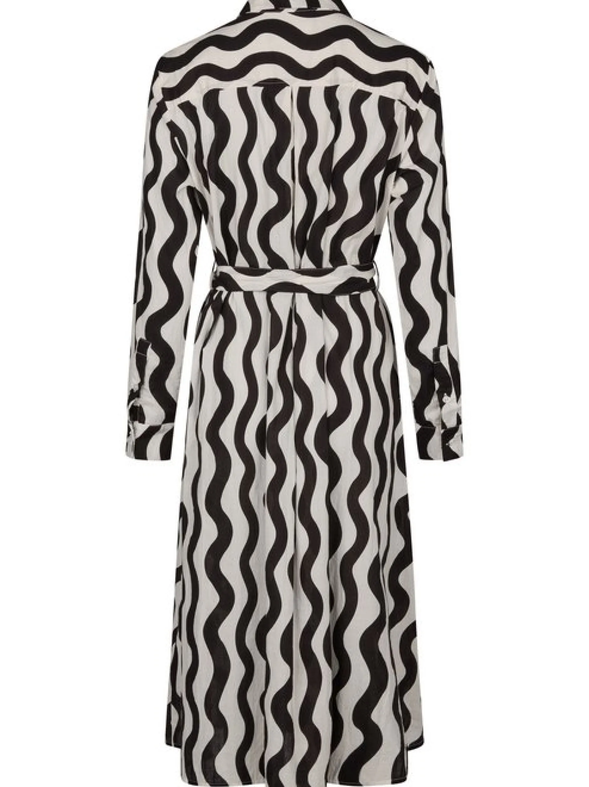 White Label Damen Maxikleid in schwarz weiß