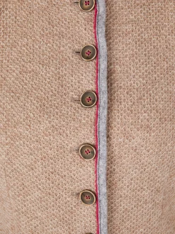 White Label Damen Stehkragenjacke in beige
