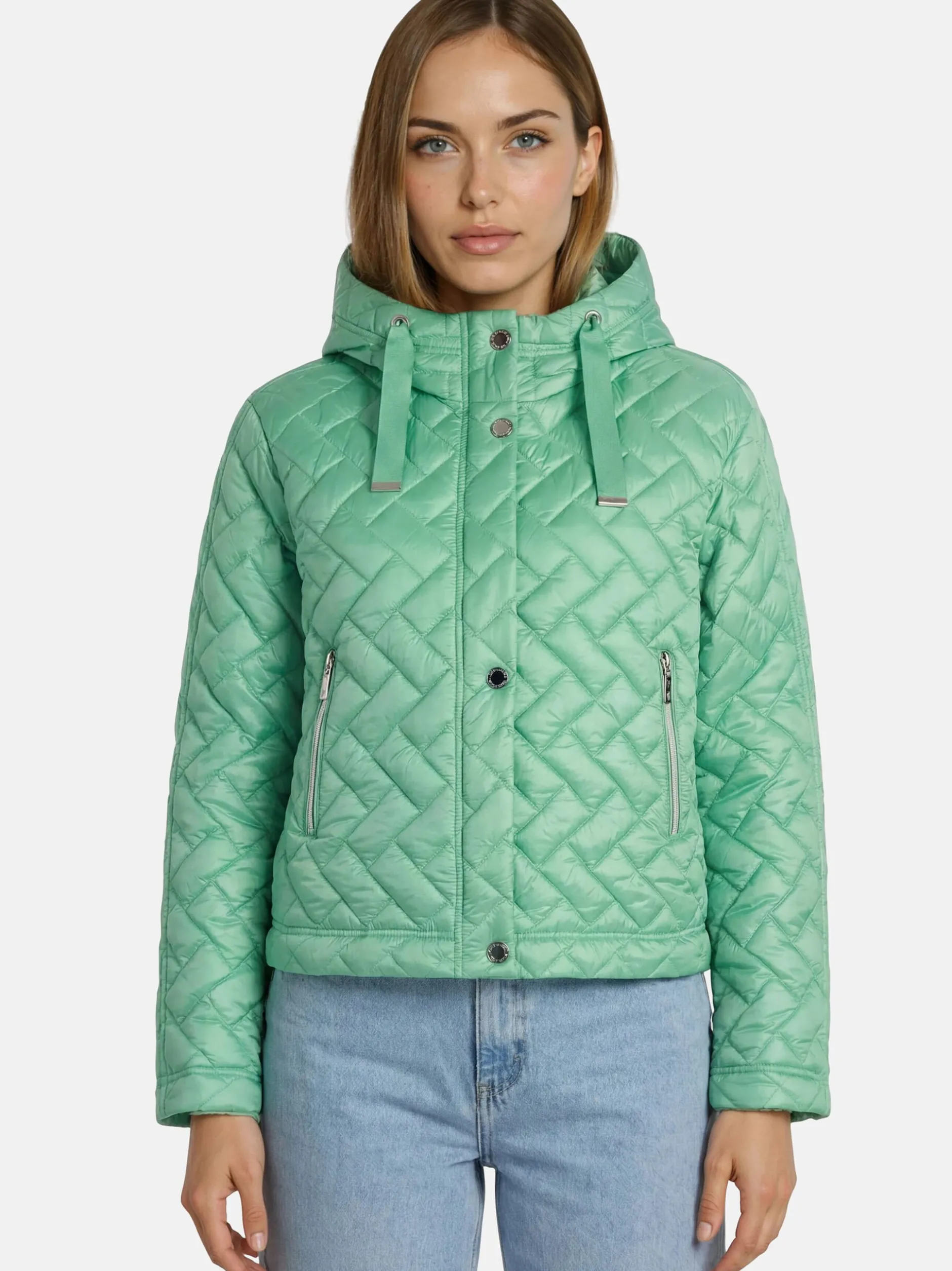 White Label Damen Steppjacke in mint