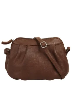 X-Zone Damen Umhängetasche in cognac