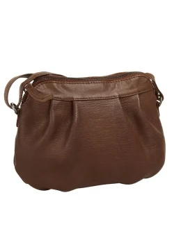 X-Zone Damen Umhängetasche in cognac