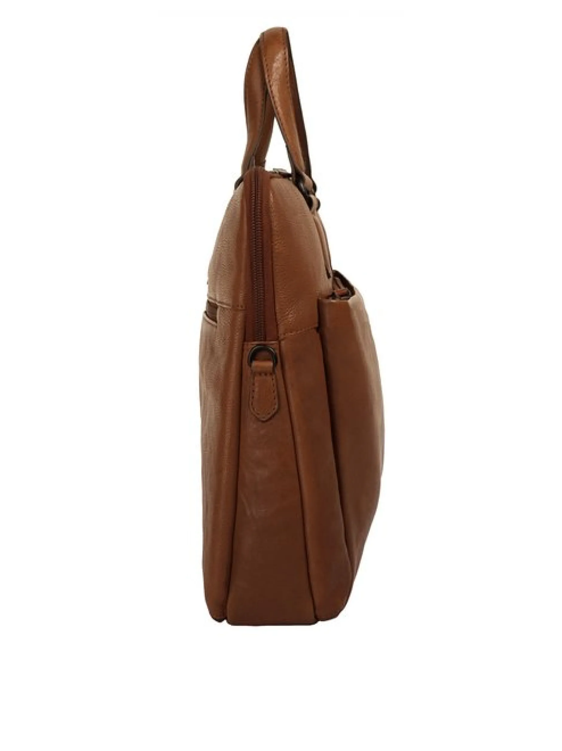 X-Zone Unisex Aktentasche in cognac