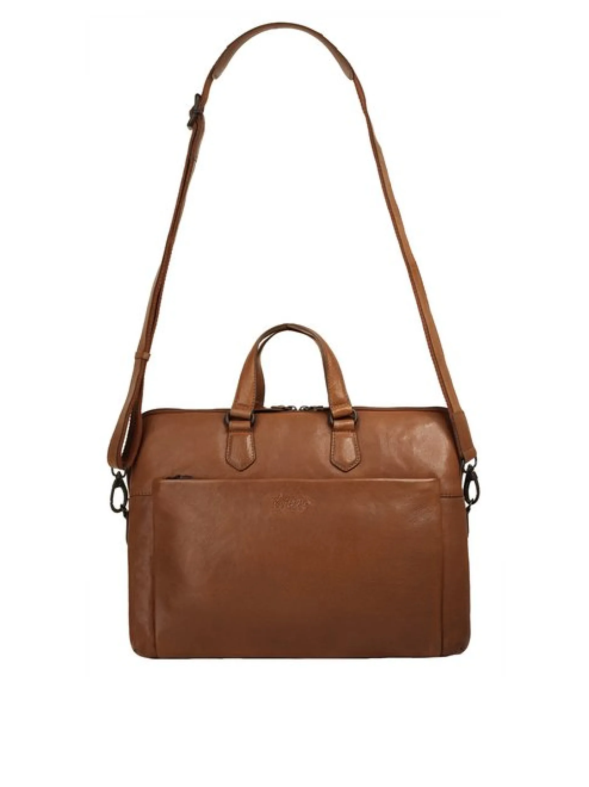 X-Zone Unisex Aktentasche in cognac