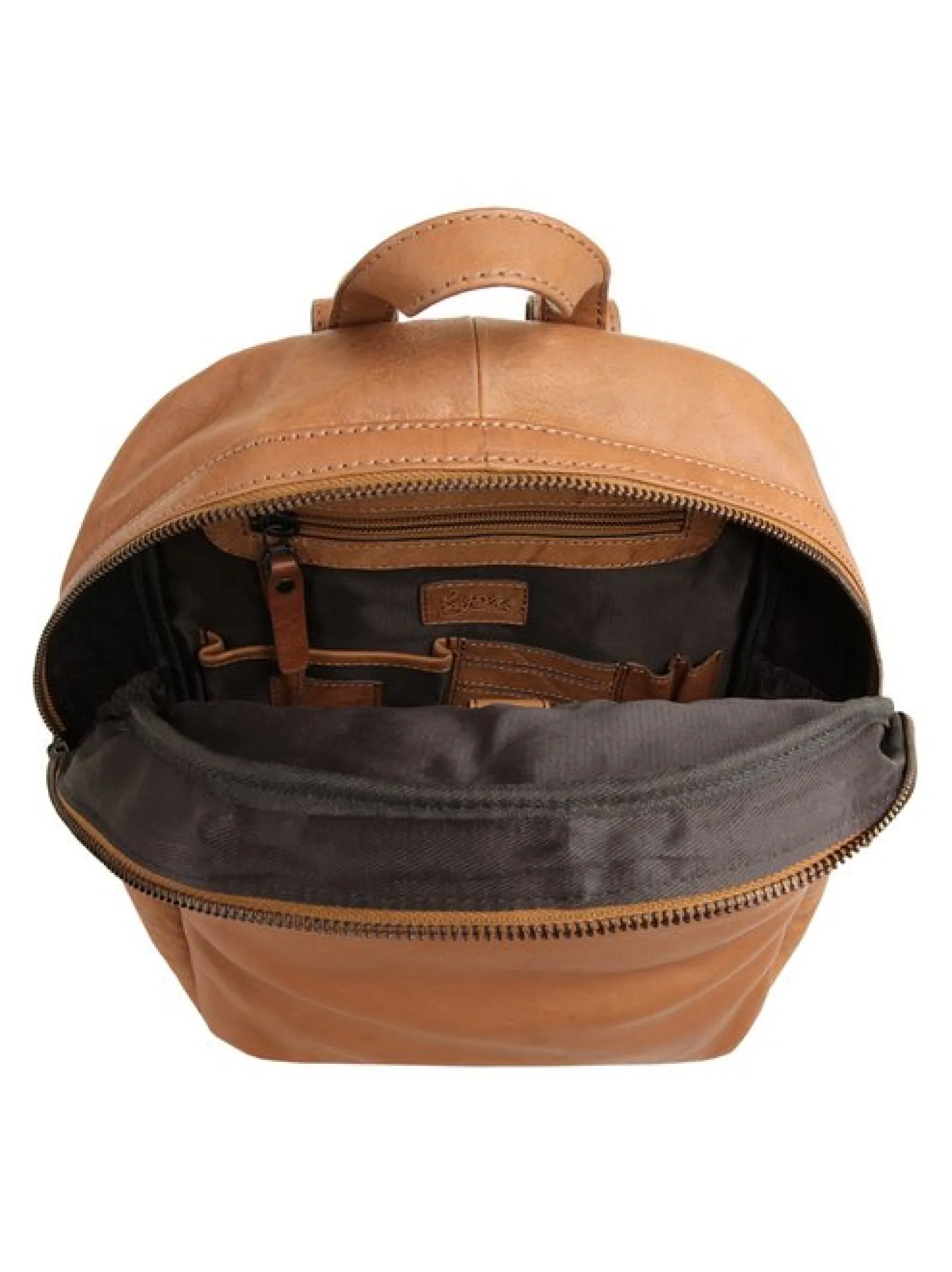 X-Zone Unisex Rucksack in cognac