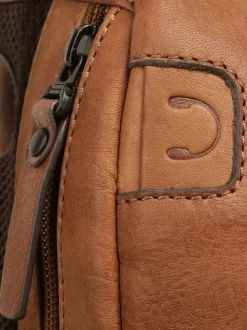 X-Zone Unisex Rucksack in cognac