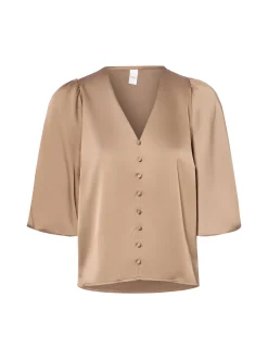 Y.A.S Damen Businessblusen - YASPella in melange