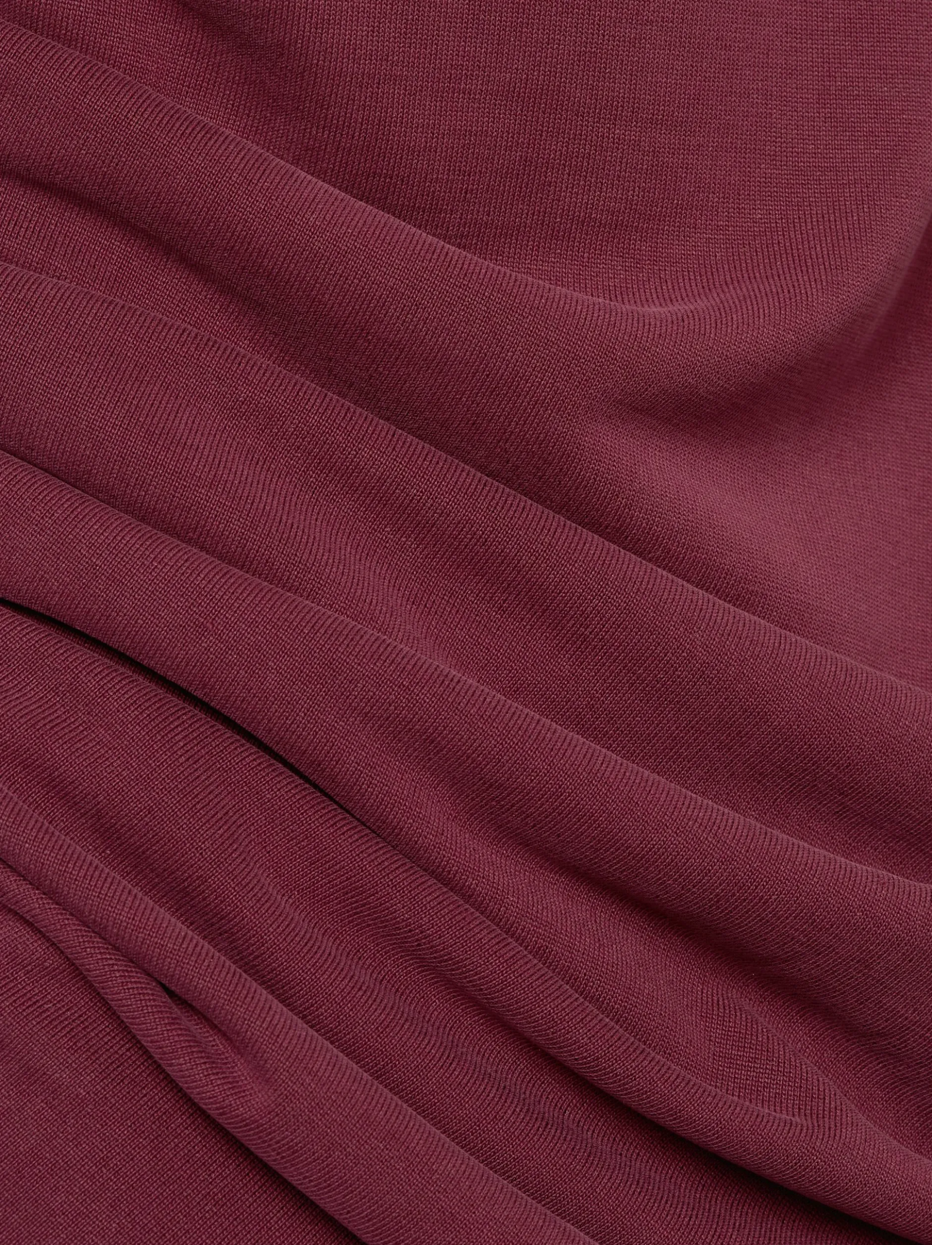 Y.A.S Damen Langarmshirt - YASLysa in bordeaux
