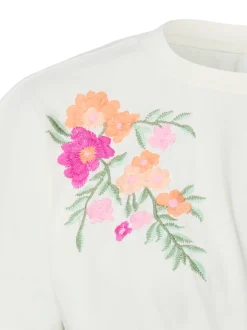 Y.A.S Damen T-Shirt - YASFabian in ecru - Ärmel: kurzarm