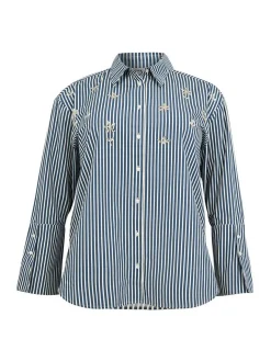 YOEK Damen Bluse in denim