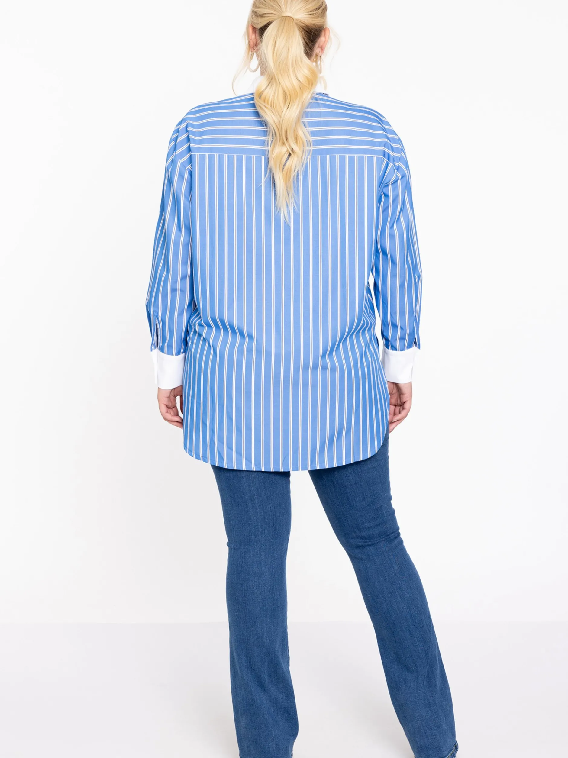 YOEK Damen Bluse in denim