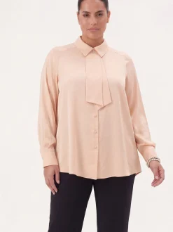 YOEK Damen Bluse in rosa