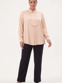 YOEK Damen Bluse in rosa